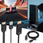 HDMI-zu-USB+DisplayPort Adapterkabel mit Netzteil, Länge: 1,8 m, 180 cm