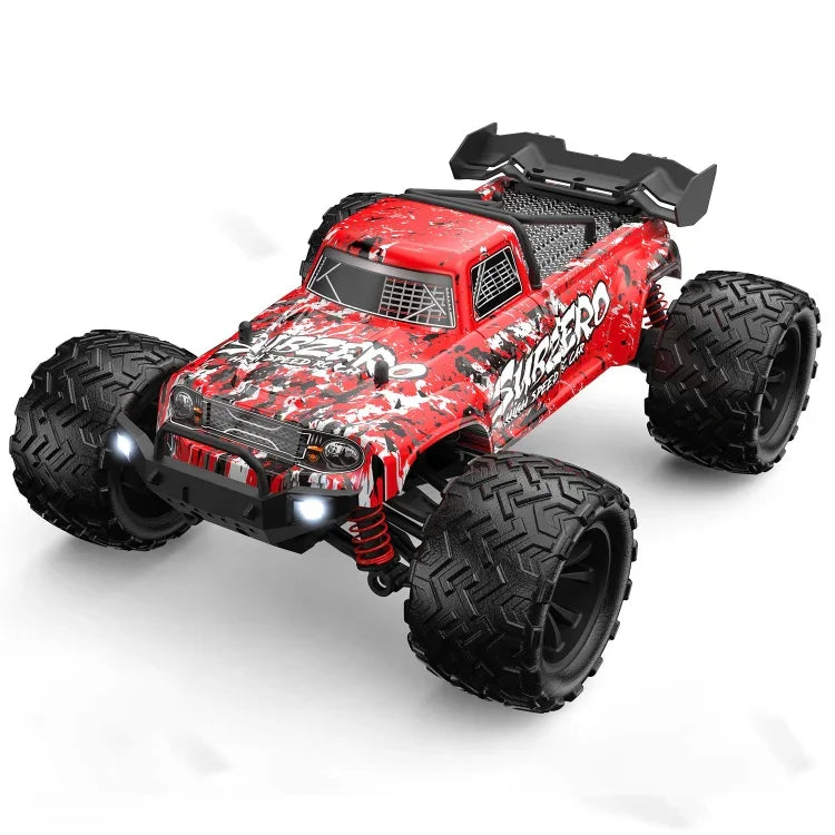 9500E 1:16 ferngesteuertes 4WD-Hochgeschwindigkeitsauto, 9500E (Rot), 9500E (Orange)