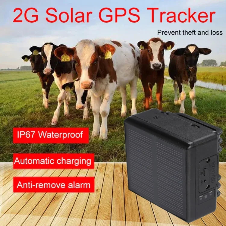 RF-V24 4G Solar-GPS-Tracker für Vieh, mit 2 GB Speicher, mit 4 GB Speicher