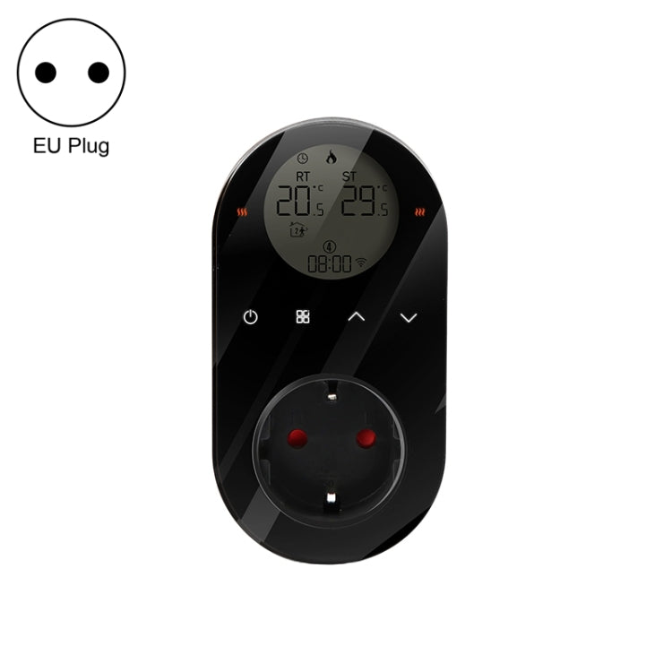 Steckbarer LCD Thermostat, EU Stecker, Mit WiFi, Ohne WiFi