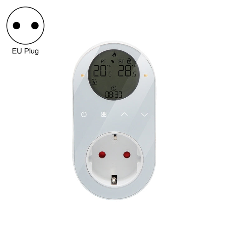 Steckbarer LCD Thermostat, EU Stecker, Mit WiFi, Ohne WiFi