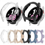 Half Coverage PC Watch Protective Case with Scale, For Samsung Galaxy Watch5 / Watch4 44 mm