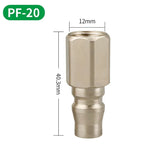 10 Stück C-Typ selbstsichernde pneumatische Schnellkupplung, PF-20, PH-20, PM-20, PP-20, SF-20, SH-20, SM-20, SP-20, PF-30, PH-30, PM-30, PP-30, SF-30, SH-30, SM-30, SP-30, PF-40, PH-40, PM-40, PP-40, SF-40, SH-40, SM-40, SP-40, SF+PF-20, SF+PF-30, SF+PF-
