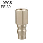 10 Stück C-Typ selbstsichernde pneumatische Schnellkupplung, PF-20, PH-20, PM-20, PP-20, SF-20, SH-20, SM-20, SP-20, PF-30, PH-30, PM-30, PP-30, SF-30, SH-30, SM-30, SP-30, PF-40, PH-40, PM-40, PP-40, SF-40, SH-40, SM-40, SP-40, SF+PF-20, SF+PF-30, SF+PF-