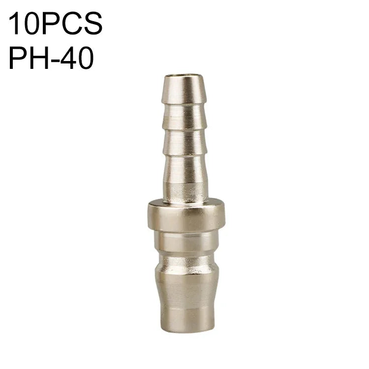 10 Stück C-Typ selbstsichernde pneumatische Schnellkupplung, PF-20, PH-20, PM-20, PP-20, SF-20, SH-20, SM-20, SP-20, PF-30, PH-30, PM-30, PP-30, SF-30, SH-30, SM-30, SP-30, PF-40, PH-40, PM-40, PP-40, SF-40, SH-40, SM-40, SP-40, SF+PF-20, SF+PF-30, SF+PF-