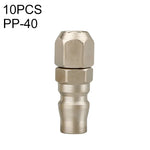 10 Stück C-Typ selbstsichernde pneumatische Schnellkupplung, PF-20, PH-20, PM-20, PP-20, SF-20, SH-20, SM-20, SP-20, PF-30, PH-30, PM-30, PP-30, SF-30, SH-30, SM-30, SP-30, PF-40, PH-40, PM-40, PP-40, SF-40, SH-40, SM-40, SP-40, SF+PF-20, SF+PF-30, SF+PF-