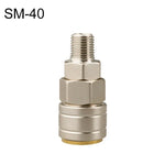 10 Stück C-Typ selbstsichernde pneumatische Schnellkupplung, PF-20, PH-20, PM-20, PP-20, SF-20, SH-20, SM-20, SP-20, PF-30, PH-30, PM-30, PP-30, SF-30, SH-30, SM-30, SP-30, PF-40, PH-40, PM-40, PP-40, SF-40, SH-40, SM-40, SP-40, SF+PF-20, SF+PF-30, SF+PF-