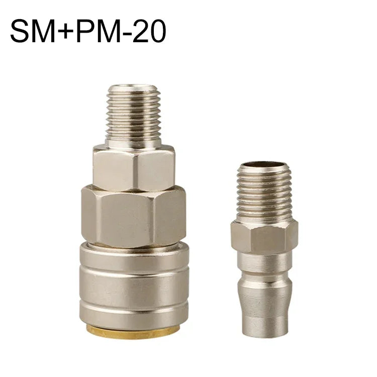 10 Stück C-Typ selbstsichernde pneumatische Schnellkupplung, PF-20, PH-20, PM-20, PP-20, SF-20, SH-20, SM-20, SP-20, PF-30, PH-30, PM-30, PP-30, SF-30, SH-30, SM-30, SP-30, PF-40, PH-40, PM-40, PP-40, SF-40, SH-40, SM-40, SP-40, SF+PF-20, SF+PF-30, SF+PF-