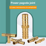 LAIZE 2 Stücke Pagode Y-Typ Pneumatik-Komponenten Dreiweg, Kaliber: 12mm, 6mm, 8mm, 10mm, 12mm
