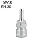 10pcs C-type Self-lock Air Tube Pneumatic Quick Fitting Connector, PF-20, PF-30, PF-40, PH-20, PH-30, PH-40, PM-20, PM-30, PM-40, PP-20, PP-30, PP-40, SF-20, SF-30, SF-40, SH-20, SH-30, SH-40, SM-20, SM-30, SM-40, SP-20, SP-30, SP-40, SF+PF-20, SF+PF-3...