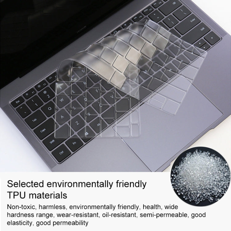Transparente und staubdichte TPU Tastaturschutzfolie für Laptop, Für Huawei MateBook X Pro, Für Huawei MateBook 14 Zoll, Für Huawei MateBook D 14 Zoll, Für Huawei MateBook D 15,6 Zoll