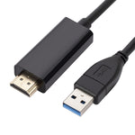 USB3.0-zu-HDMI Konvertierungskabel, Länge 1,8 m