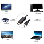 USB3.0-zu-HDMI Konvertierungskabel, Länge 1,8 m