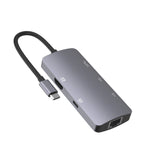 Onten OTN-UC910 USB-C / Typ-C Tragbare Multifunktionale HUB Dockingstation, OTN-UC910