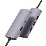 Onten OTN-UC910 USB-C / Typ-C Tragbare Multifunktionale HUB Dockingstation, OTN-UC910