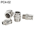 LAIZE vernickelter Kupfer-Außengewinde gerader pneumatischer Schnellverbinder, PC4-01, PC4-02, PC4-M5, PC6-01, PC6-02, PC6-03, PC6-04, PC6-M5, PC8-01, PC8-02, PC8-03, PC8-04, PC10-01, PC10-02, PC10-03, PC10-04, PC12-01, PC12-02, PC12-03, PC12-04, PC14-02
