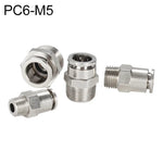 LAIZE vernickelter Kupfer-Außengewinde gerader pneumatischer Schnellverbinder, PC4-01, PC4-02, PC4-M5, PC6-01, PC6-02, PC6-03, PC6-04, PC6-M5, PC8-01, PC8-02, PC8-03, PC8-04, PC10-01, PC10-02, PC10-03, PC10-04, PC12-01, PC12-02, PC12-03, PC12-04, PC14-02