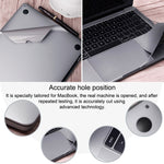 4-in-1 Oberflächenfolie + Unterseitenfolie + Vollschutzfolie + Touchpad-Folie Laptop-Gehäuseschutzaufkleber, Für Retina 12 Zoll A1534, Für Pro 13,3 Zoll A2159, Für Air 13,3 Zoll A1466, Für Pro Retina 13,3 Zoll A1425, Für Pro 15,4 Zoll A1707    ...