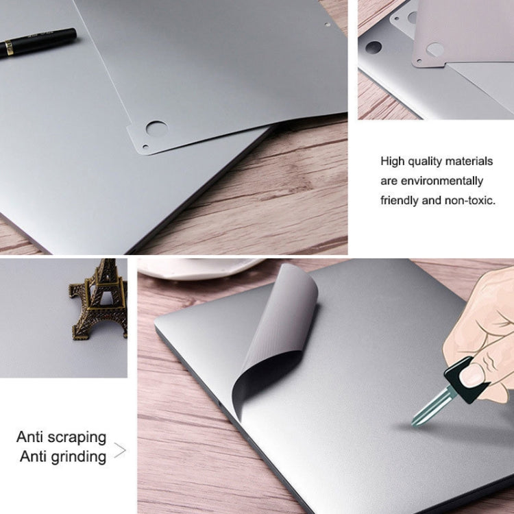 4-in-1 Oberflächenfolie + Unterseitenfolie + Vollschutzfolie + Touchpad-Folie Laptop-Gehäuseschutzaufkleber, Für Retina 12 Zoll A1534, Für Pro 13,3 Zoll A2159, Für Air 13,3 Zoll A1466, Für Pro Retina 13,3 Zoll A1425, Für Pro 15,4 Zoll A1707    ...