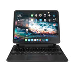 Bluetooth Tastatur Lederhülle mit Touchpad, Für iPad Air 5 / 4 10,9 Zoll, Für iPad Pro 11 Zoll 2021/2020/2018, Für iPad Pro 12,9 Zoll 2021/2020/2018