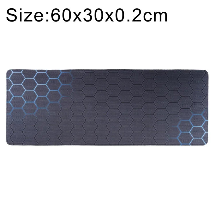 Rutschfeste Gummi-Stoffoberfläche Gaming Mauspad Tastaturunterlage, 60 x 30 x 0,2 cm, 70 x 30 x 0,2 cm