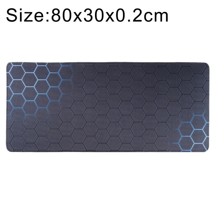 Rutschfeste Gummi-Stoff-Oberfläche Gaming-Mauspad Tastaturunterlage, 80 x 30 x 0,2 cm, 90 x 40 x 0,2 cm