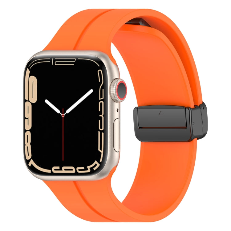 Einfarbiges Silikonarmband, für Apple Watch Ultra 49mm / Series 8&7 45mm / SE 2&6&SE&5&4 44mm, für Apple Watch Series 8&7 41mm / SE 2&6&SE&5&4 40mm / 3&2&1 38mm