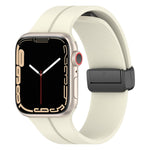 Einfarbiges Silikonarmband, für Apple Watch Ultra 49mm / Series 8&7 45mm / SE 2&6&SE&5&4 44mm, für Apple Watch Series 8&7 41mm / SE 2&6&SE&5&4 40mm / 3&2&1 38mm