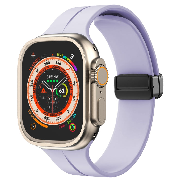 Einfarbiges Silikonarmband, für Apple Watch Ultra 49mm / Series 8&7 45mm / SE 2&6&SE&5&4 44mm, für Apple Watch Series 8&7 41mm / SE 2&6&SE&5&4 40mm / 3&2&1 38mm