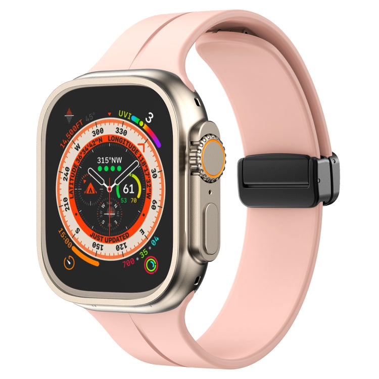 Einfarbiges Silikonarmband, für Apple Watch Ultra 49mm / Series 8&7 45mm / SE 2&6&SE&5&4 44mm, für Apple Watch Series 8&7 41mm / SE 2&6&SE&5&4 40mm / 3&2&1 38mm