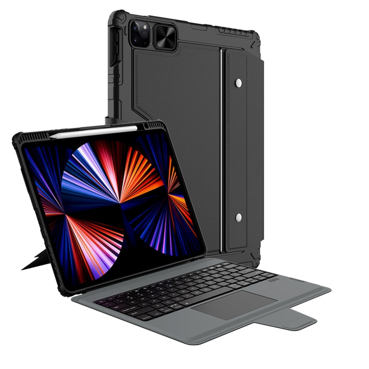Nillkin Bumper Combo Tastaturhülle, Für iPad Pro 12,9 2020 / 2021, Für Samsung Galaxy Tab S8+/S8+ 5G/S7+/S7 FE