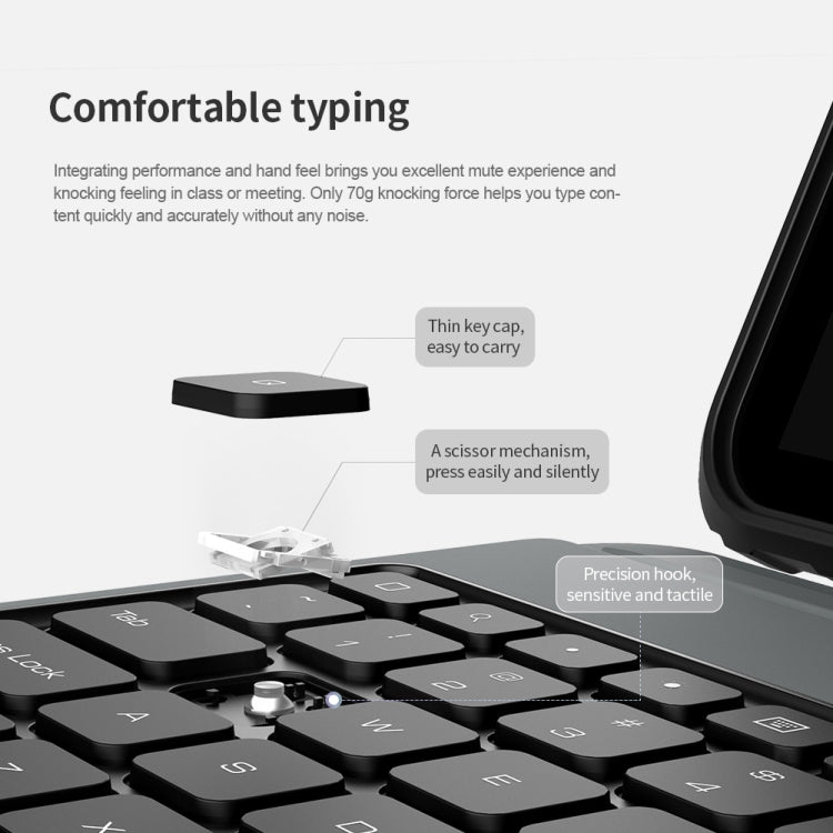 Nillkin Bumper Combo Tastaturhülle, Für iPad Pro 12,9 2020 / 2021, Für Samsung Galaxy Tab S8+/S8+ 5G/S7+/S7 FE