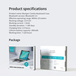 Nillkin Bumper Combo Tastaturhülle, Für iPad Pro 12,9 2020 / 2021, Für Samsung Galaxy Tab S8+/S8+ 5G/S7+/S7 FE