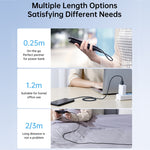 JOYROOM 2.4A USB zu 8 Pin Surpass Serie Schnelllade-Datenkabel, 0,25m, 1,2m, 2m, 3m