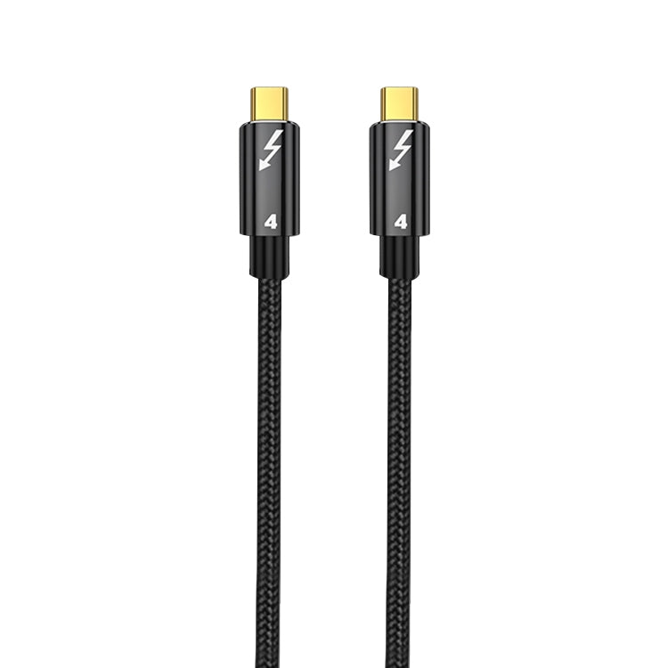 100W Typ-C zu Typ-C Thunderbolt 4 Vollfunktions-Datenkabel, 0,3 m, 0,5 m, 0,8 m, 1 m