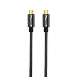 100W Typ-C zu Typ-C Thunderbolt 4 Vollfunktions-Datenkabel, 0,3 m, 0,5 m, 0,8 m, 1 m