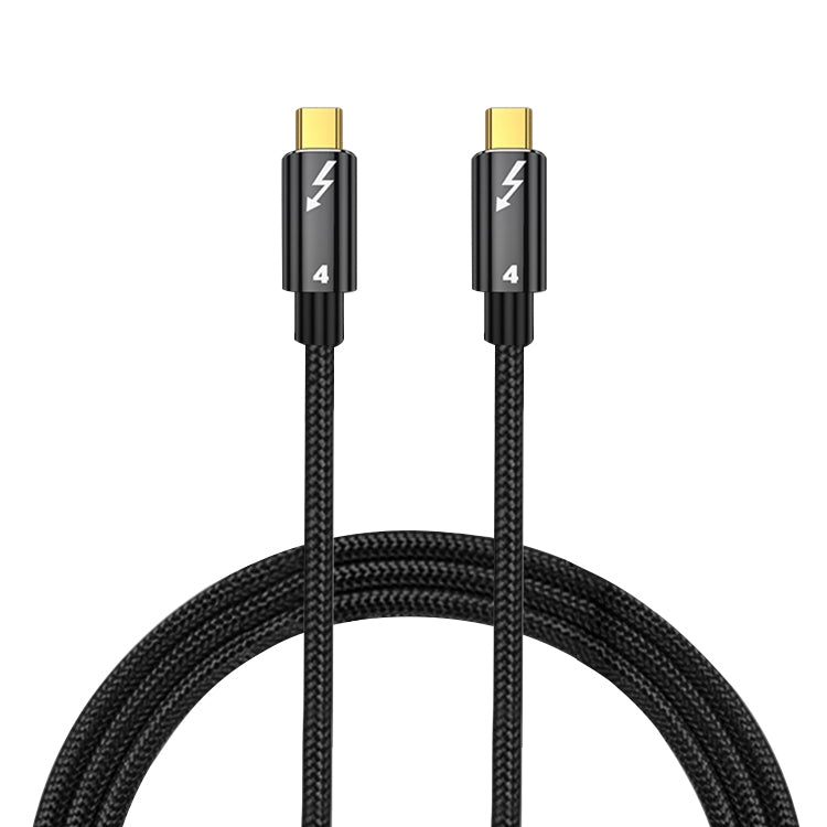 100W Typ-C zu Typ-C Thunderbolt 4 Vollfunktions-Datenkabel, 0,3 m, 0,5 m, 0,8 m, 1 m