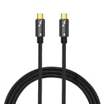 100W Typ-C zu Typ-C Thunderbolt 4 Vollfunktions-Datenkabel, 0,3 m, 0,5 m, 0,8 m, 1 m