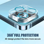 Tempered Glass CD Texture Back Camera Film, For iPhone 14 Pro Max / 14 Pro (1 PS)