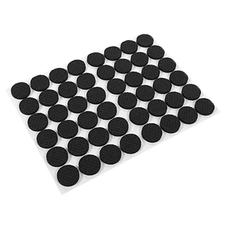 2 Stück 22 mm runde, karierte EVA-Tisch- und Sofa-Fußpads, rutschfest und geräuschdämpfend, 22 mm