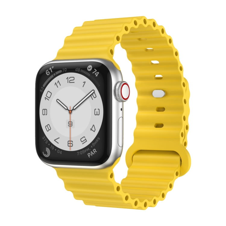 Silikon-Uhrenarmband, Für Apple Watch Ultra 49mm / Series 8&7 45mm / SE 2&6&SE&5&4 44mm, Für Apple Watch Series 8&7 41mm / SE 2&6&SE&5&4 40mm / 3&2&1 38mm