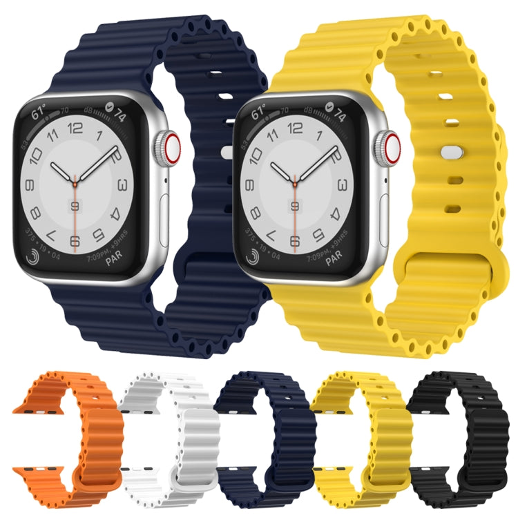 Silikon-Uhrenarmband, Für Apple Watch Ultra 49mm / Series 8&7 45mm / SE 2&6&SE&5&4 44mm, Für Apple Watch Series 8&7 41mm / SE 2&6&SE&5&4 40mm / 3&2&1 38mm