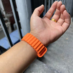 Silikon-Uhrenarmband, Für Apple Watch Ultra 49mm / Series 8&7 45mm / SE 2&6&SE&5&4 44mm, Für Apple Watch Series 8&7 41mm / SE 2&6&SE&5&4 40mm / 3&2&1 38mm