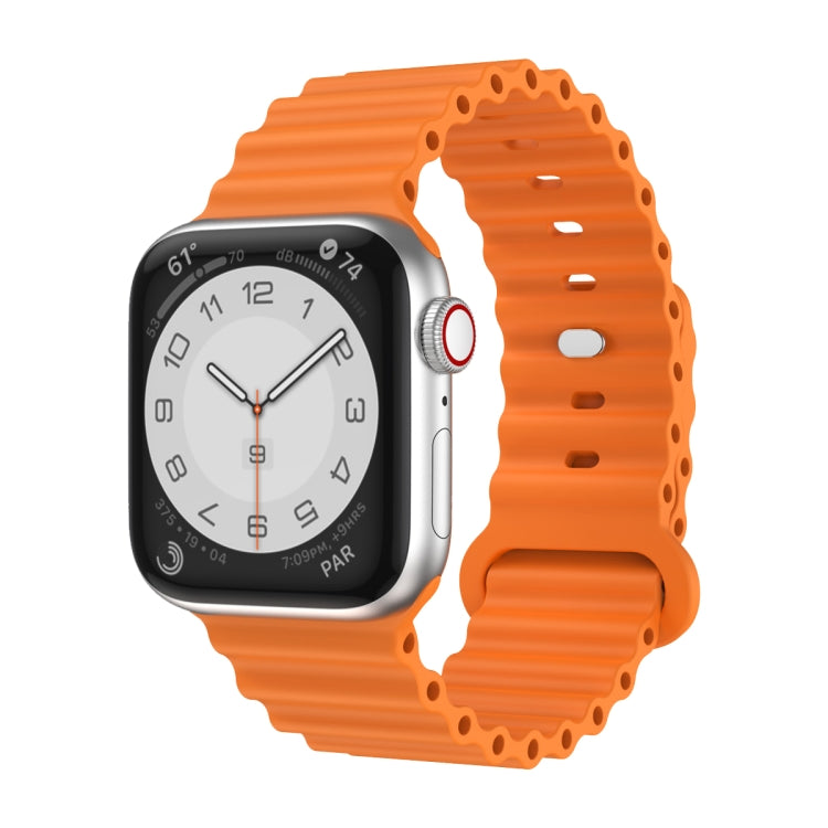 Silikon-Uhrenarmband, Für Apple Watch Ultra 49mm / Series 8&7 45mm / SE 2&6&SE&5&4 44mm, Für Apple Watch Series 8&7 41mm / SE 2&6&SE&5&4 40mm / 3&2&1 38mm