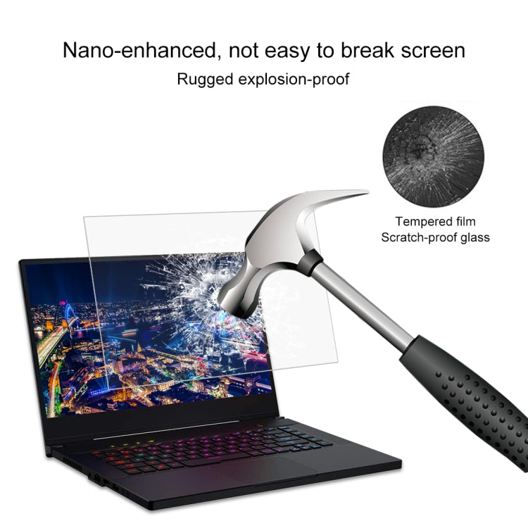 Laptop-Bildschirm HD gehärtete Glas-Schutzfolie, Für ASUS ROG Strix G 15,6 Zoll, Für ASUS ROG Strix Hero II 15,6 Zoll, Für ASUS ROG ZEPHYRUS (GX501) 15,6 Zoll, Für ASUS ROG ZEPHYRUS (M15) 15,6 Zoll, Für ASUS ROG Zephyrus M (GM501) 15,6 Zoll