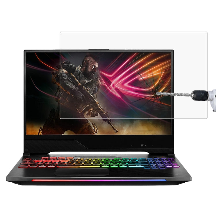 Laptop-Bildschirm HD gehärtete Glas-Schutzfolie, Für ASUS ROG Strix G 15,6 Zoll, Für ASUS ROG Strix Hero II 15,6 Zoll, Für ASUS ROG ZEPHYRUS (GX501) 15,6 Zoll, Für ASUS ROG ZEPHYRUS (M15) 15,6 Zoll, Für ASUS ROG Zephyrus M (GM501) 15,6 Zoll
