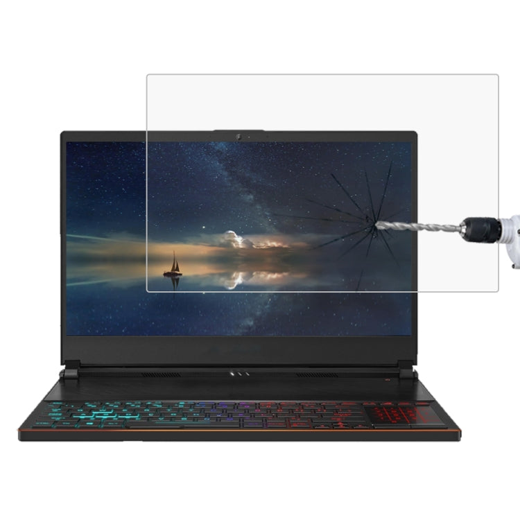 Laptop-Bildschirm HD gehärtete Glas-Schutzfolie, Für ASUS ROG Strix G 15,6 Zoll, Für ASUS ROG Strix Hero II 15,6 Zoll, Für ASUS ROG ZEPHYRUS (GX501) 15,6 Zoll, Für ASUS ROG ZEPHYRUS (M15) 15,6 Zoll, Für ASUS ROG Zephyrus M (GM501) 15,6 Zoll