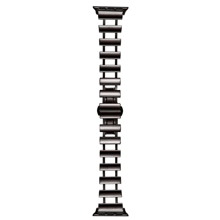 Hohles Edelstahl-Uhrenarmband, für Apple Watch Ultra 49 mm / Serie 8 &amp; 7 45 mm, für Apple Watch Serie 8 &amp; 7 41 mm / SE 2 &amp; 6 &amp; SE 5 &amp; 4 40 mm