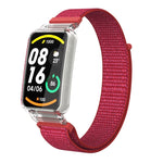 Integrated PC Protective Case + Nylon Loop Watch Band, For Xiaomi Mi Band 7 Pro
