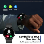 Zeblaze Btalk 2 Smartwatch mit 1,3 Zoll rundem HD-Display, unterstützt Sprachanrufe und Gesundheitsüberwachung